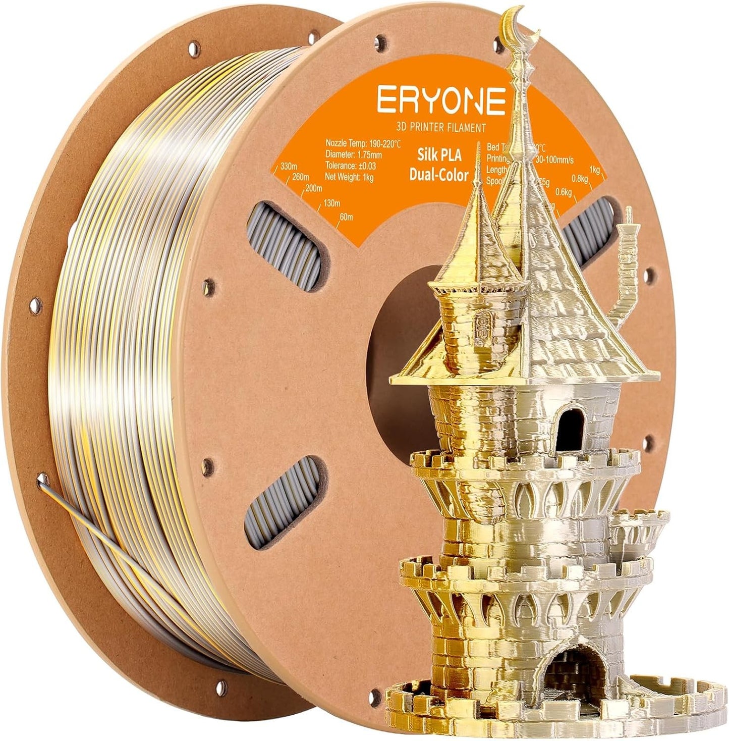 Gold/Silver SILK Filament Eryone