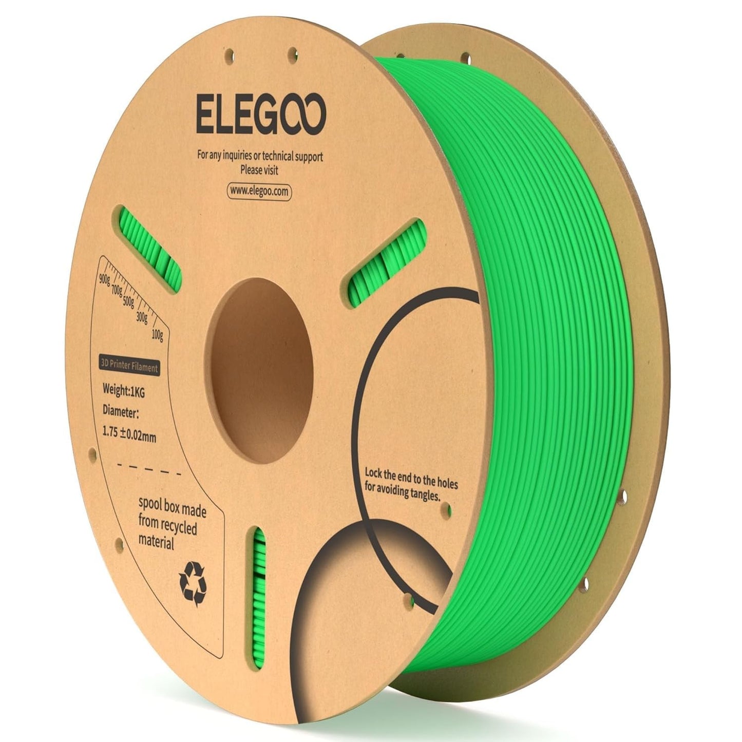 Neon Green Elegoo Filament