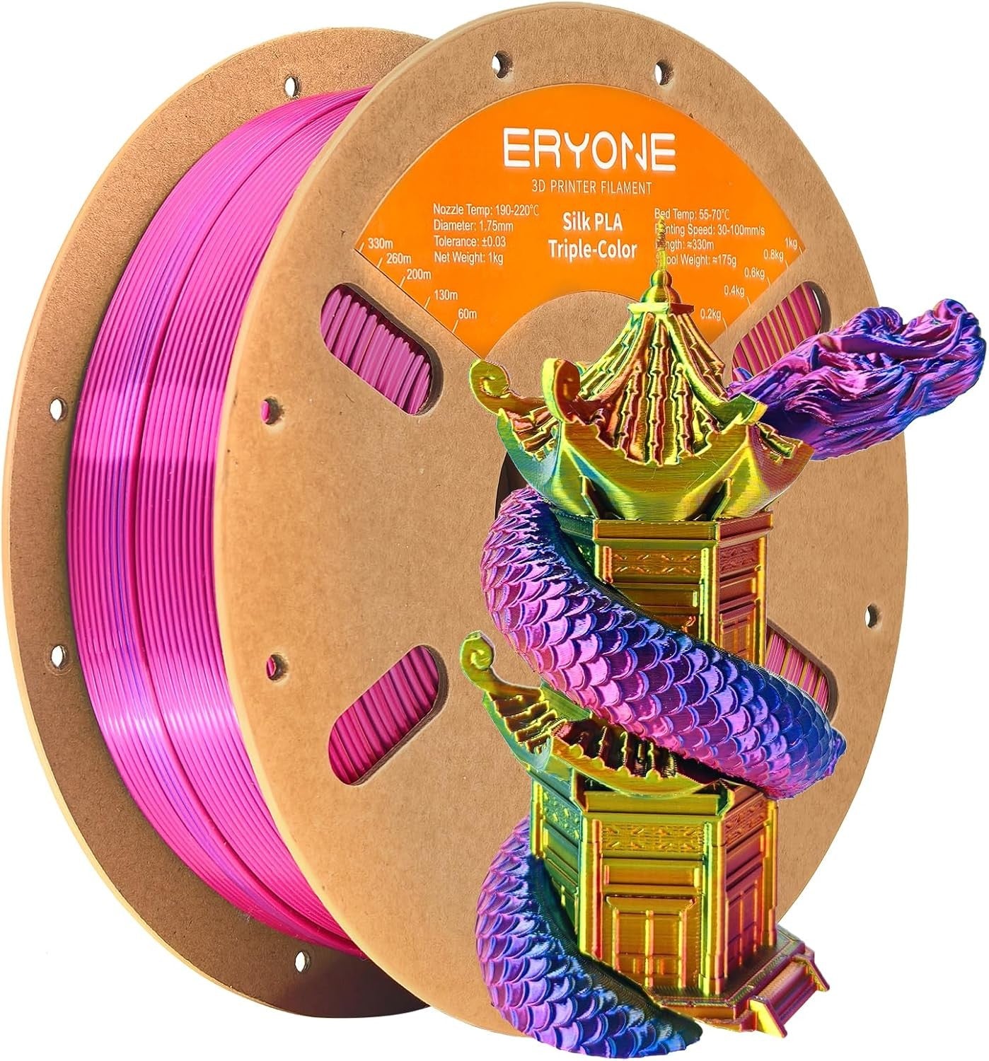 Red/Blue/Yellow SILK Filament Eryone