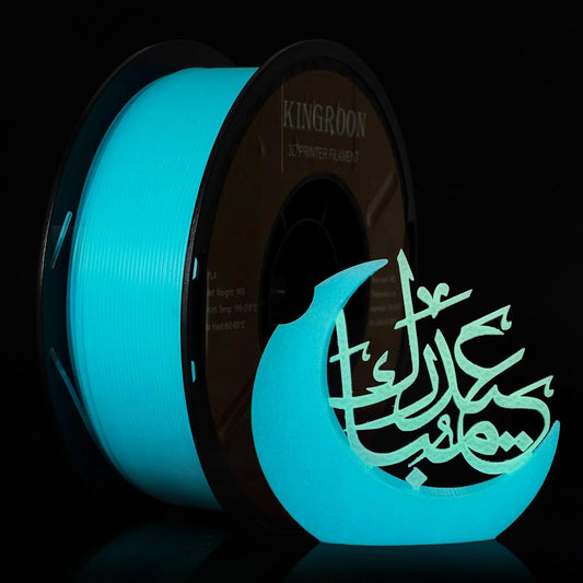Blue Glow In the Dark Kingroon filament