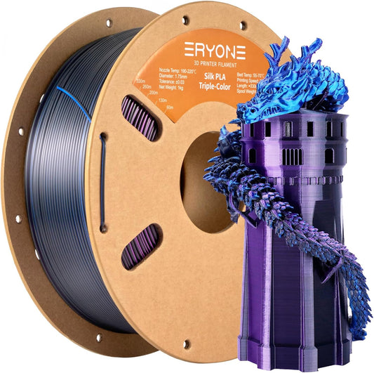 Black/Blue/Purple SILK Filament Eryone