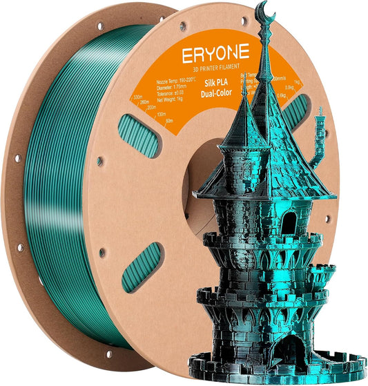 Emerald Green/Black SILK Filament Eryone