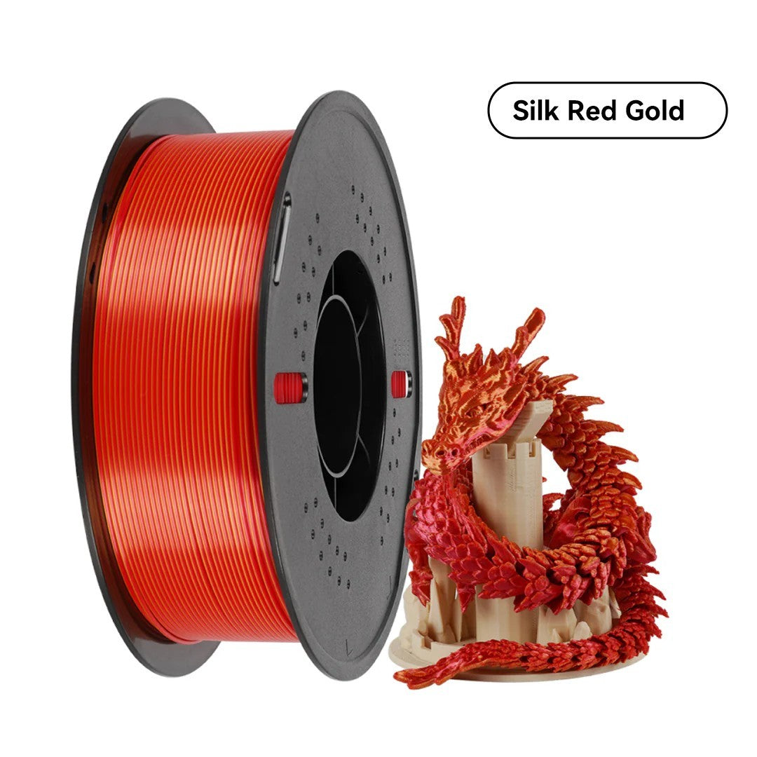 Red/Gold SILK Kingroon filament