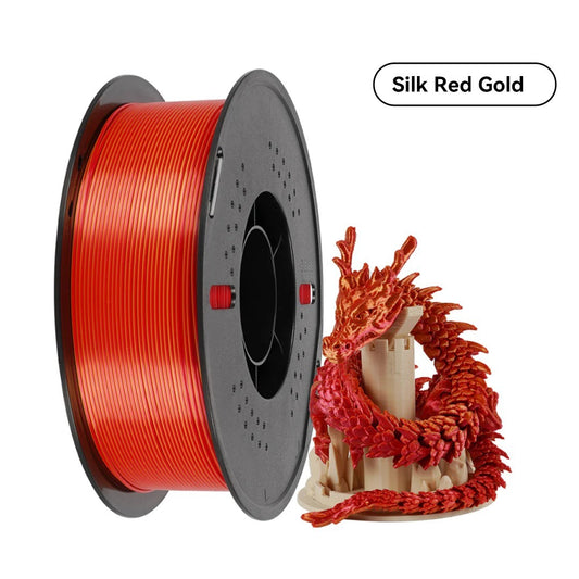 Red/Gold SILK Kingroon filament