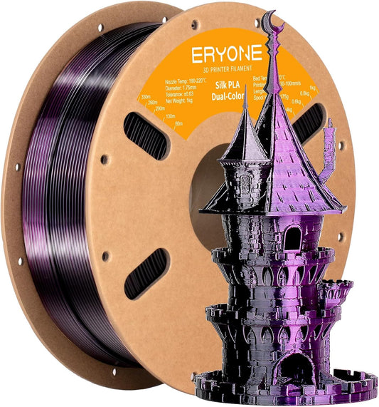 Black/Purple SILK Filament Eryone