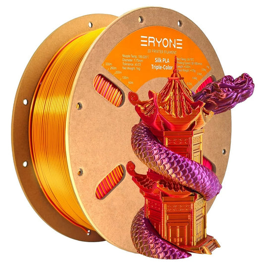 Red/Purple/Gold SILK Filament Eryone