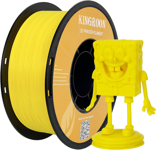 Yellow Kingroon PETG filament