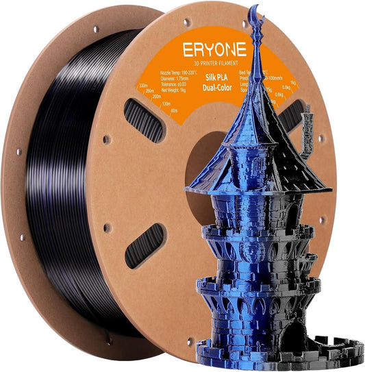 Black/Blue SILK Filament Eryone